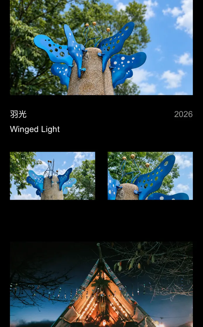 迷走地帶工作室：作品內頁 · 羽光